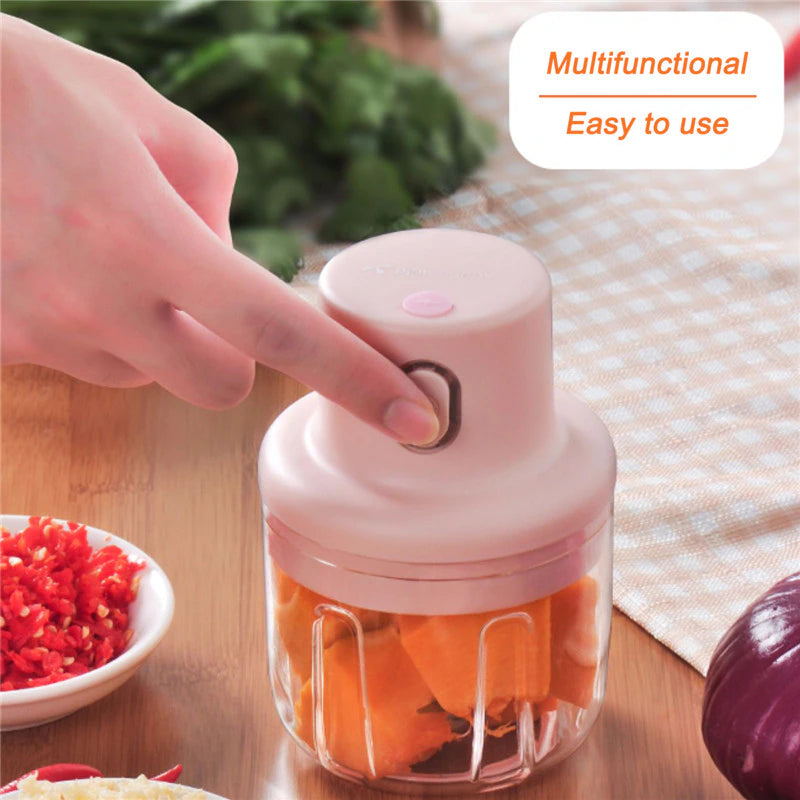 Electric Mini Garlic Chopper (250ml)