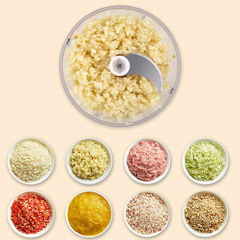 Electric Mini Garlic Chopper (250ml)