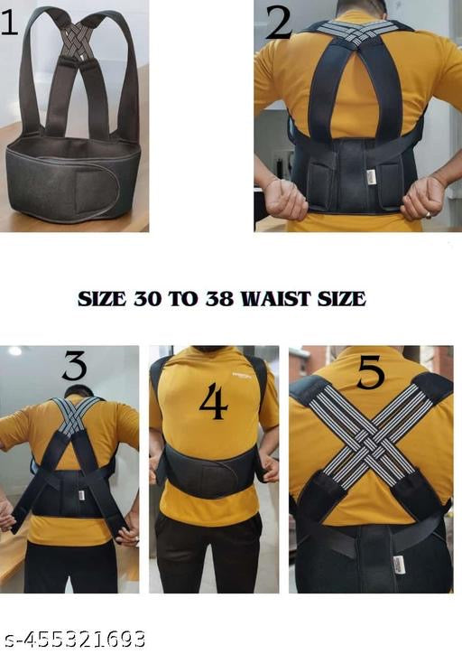 Posture Corrector Back Support Belt(Black)