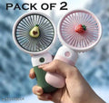 Portable Mini Handheld Fan (Pack of 2)