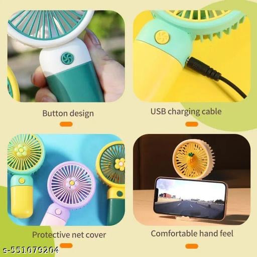 Portable Mini Handheld Fan (Pack of 2)