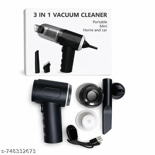 Portable Mini Vacuum Cleaner – Powerful, Compact & Multi-Use (Home & Car)