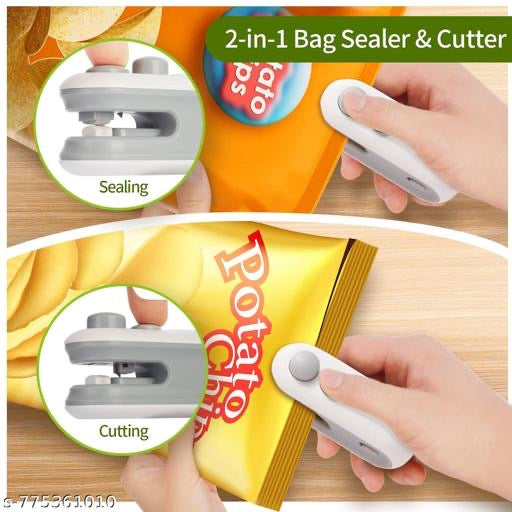 Rechargeable Bag Sealer with Cutter