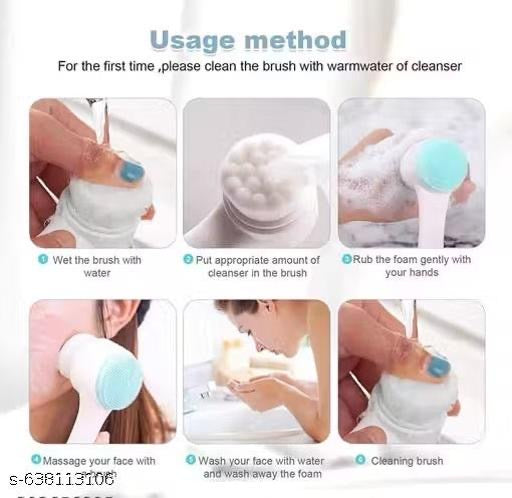 Face Cleansing Brush – Deep Clean & Gentle Exfoliation